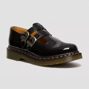 Dr Martens PATENT LEATHER MARY JANE SHOES